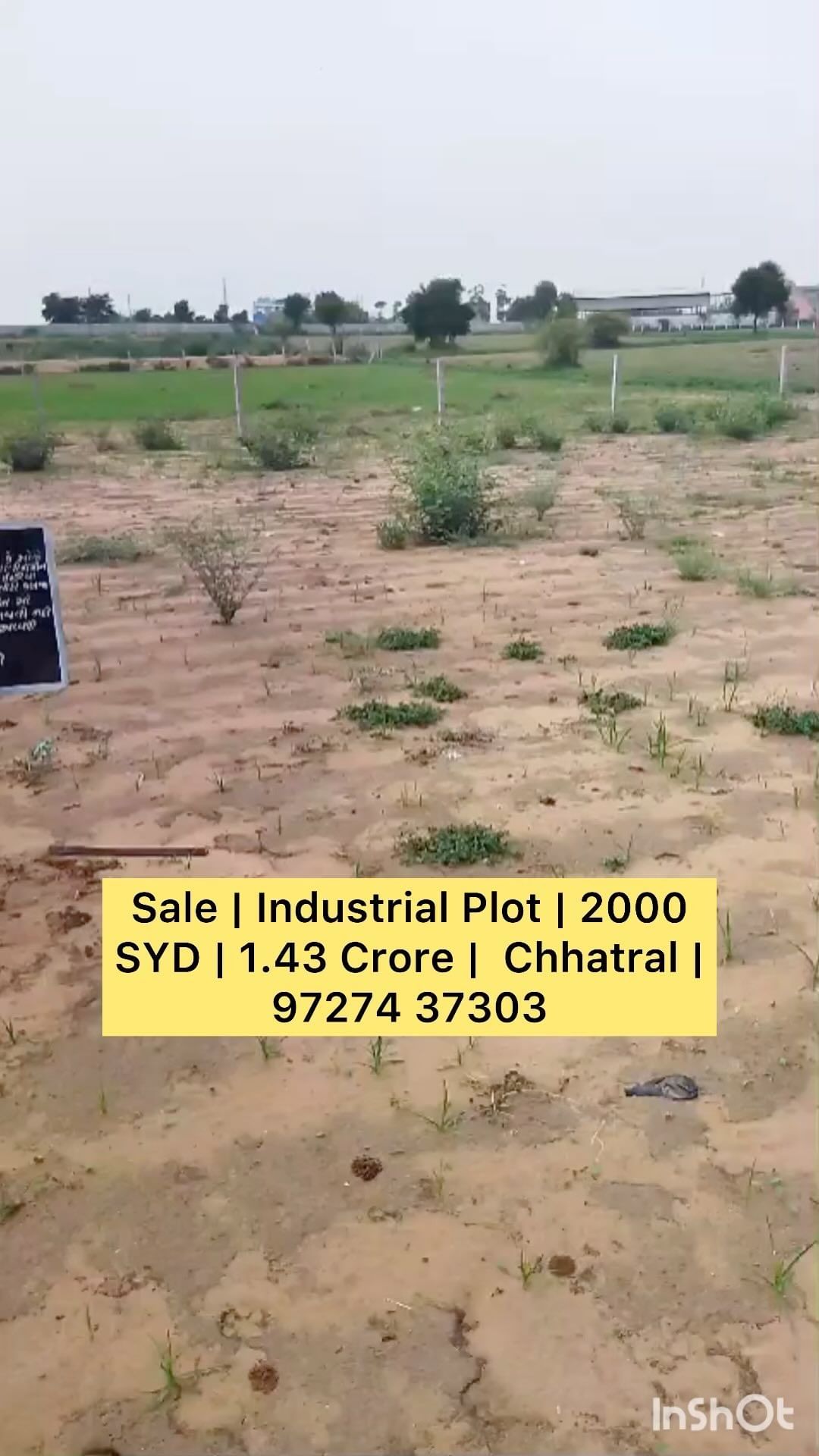 Industrial Plot for Sale in Chhatral Industrial Area Near Ahmedabad