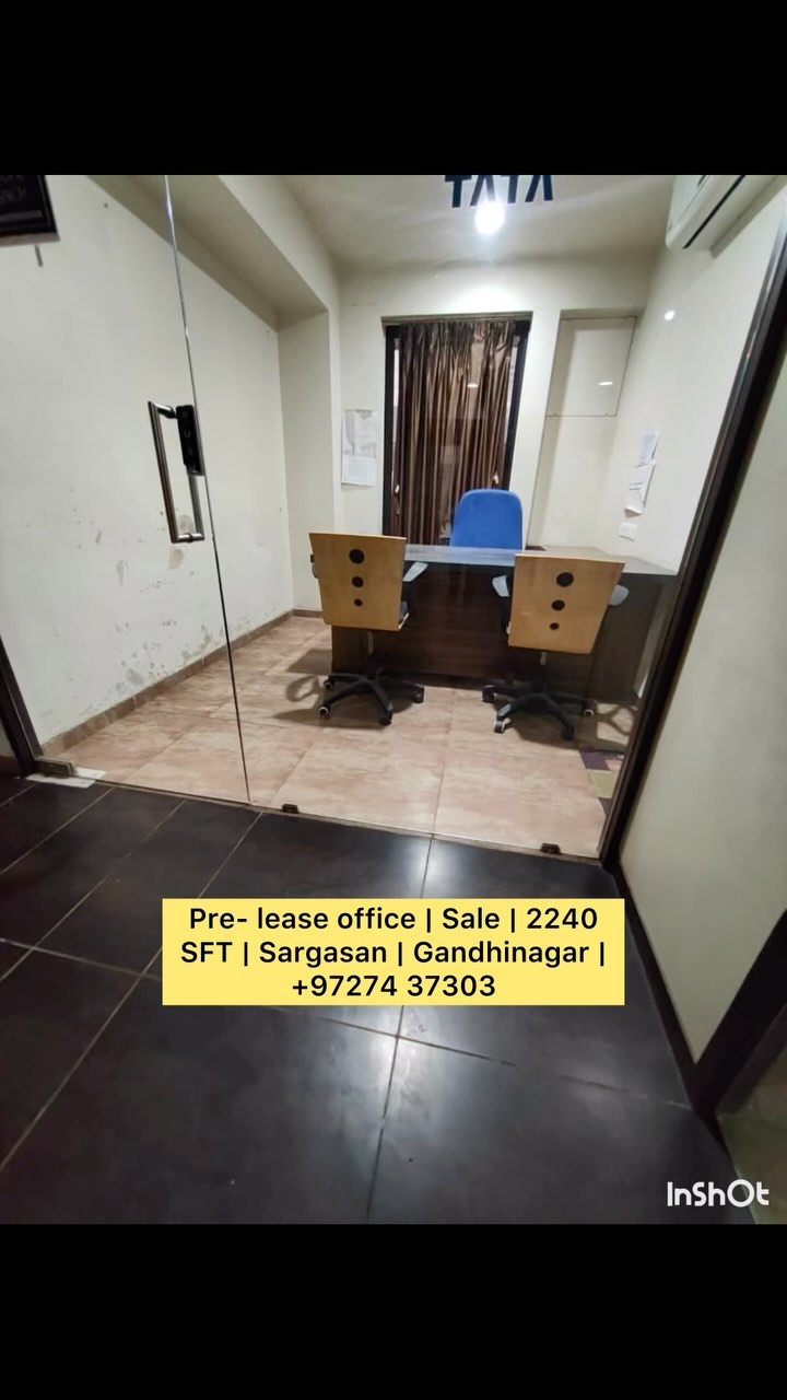 Pre-Leased Office for Sale | Sargasan, Gandhinagar