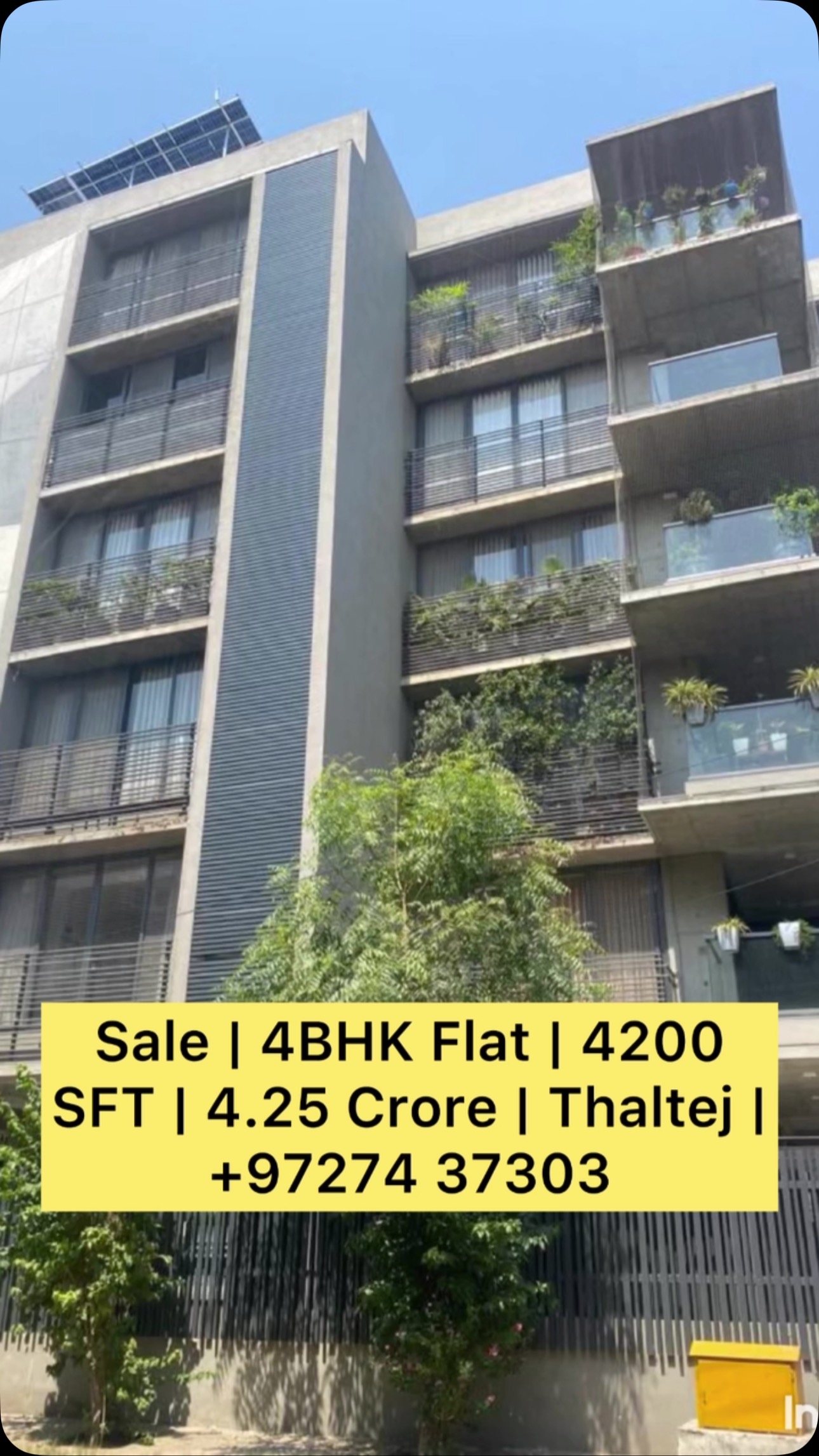 4 BHK Flat for Sale at Pride 410 Thaltej | 4200 Sqft | ₹4.25 Cr | Premium Lifestyle