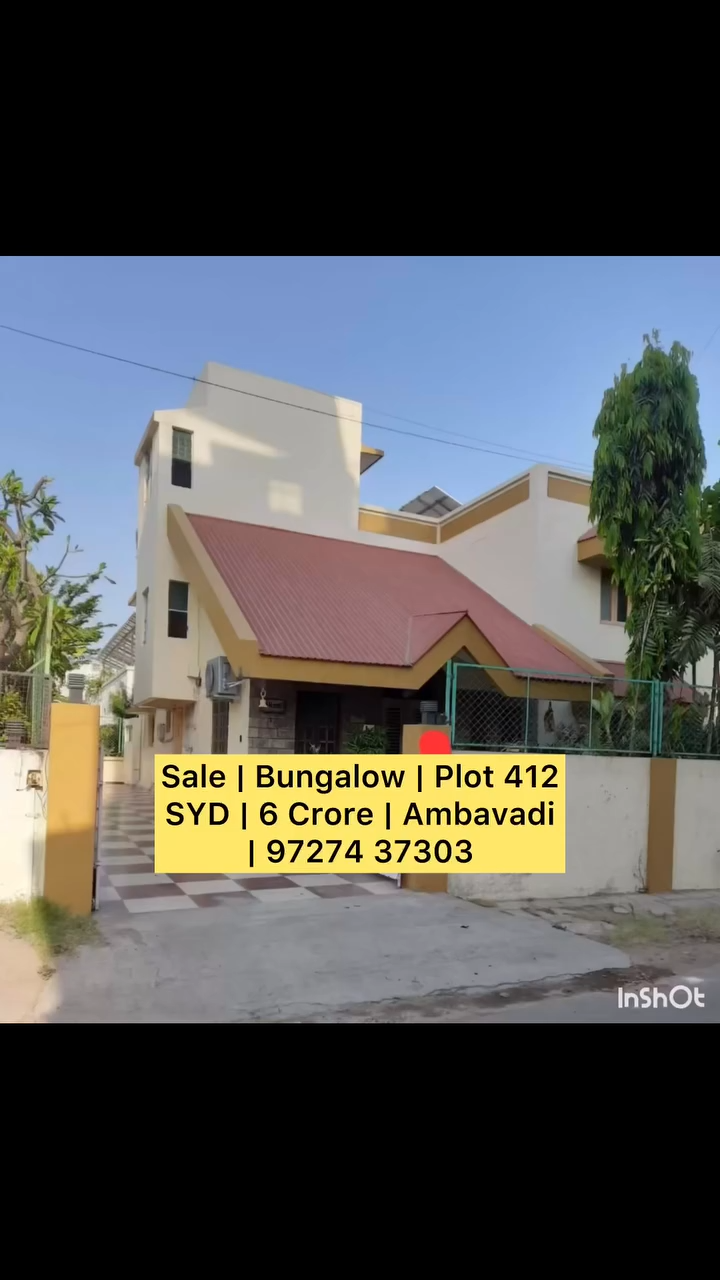 Prime Bungalow for Sale in Ambavadi, Ahmedabad