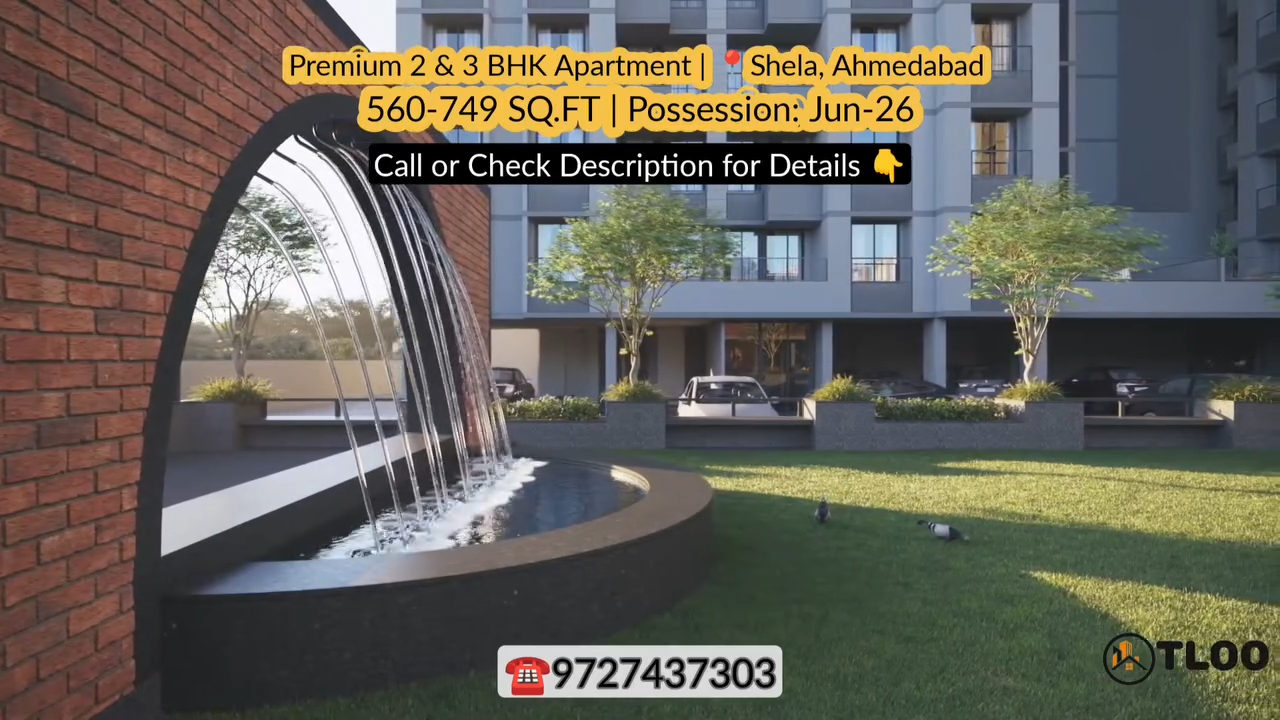 Discover Airan Shela 24: Premium 2 & 3 BHK Apartments in Shela, Ahmedabad